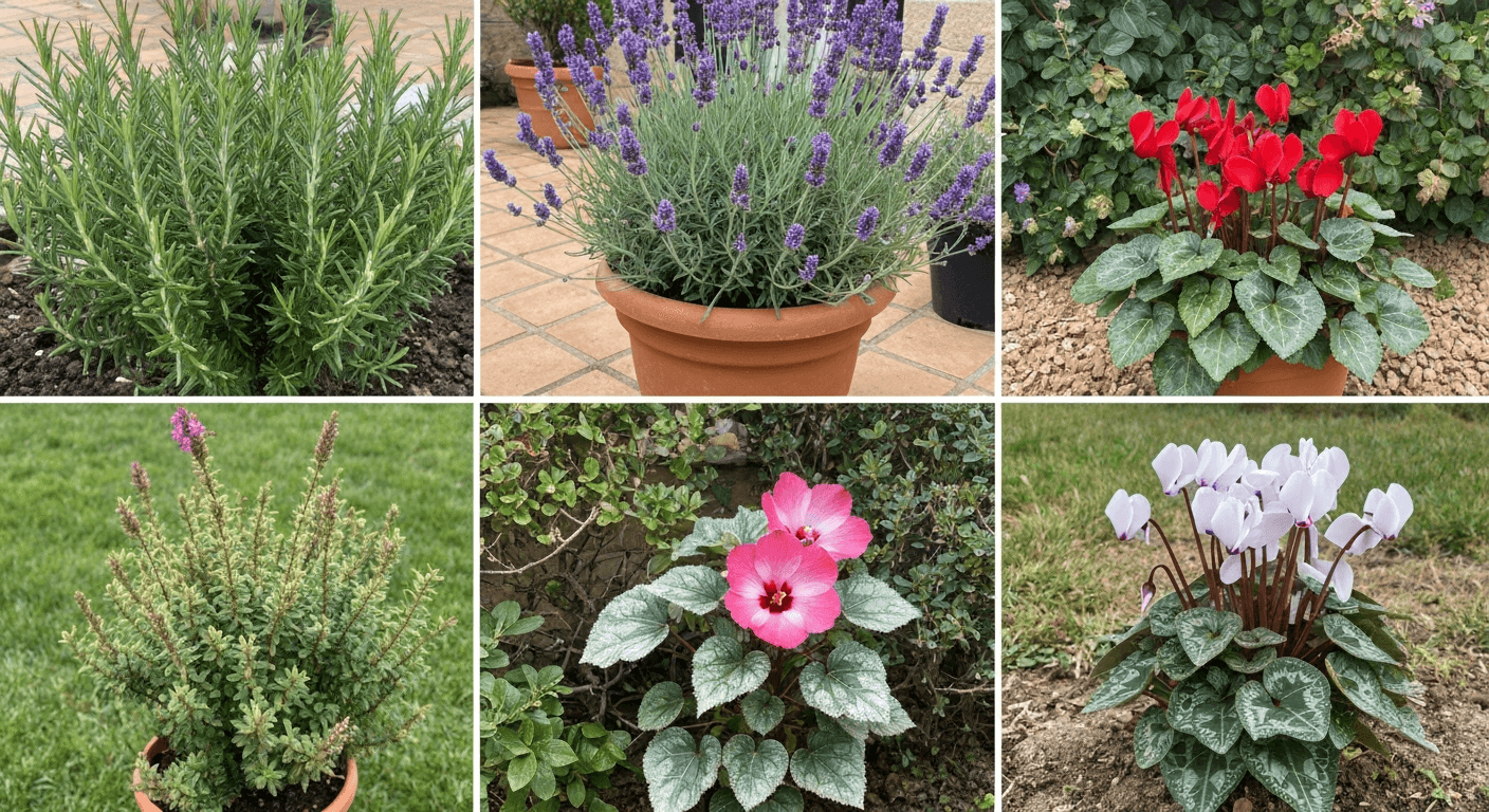 Top 5 plantas de terraza que sobreviven al frío y las heladas