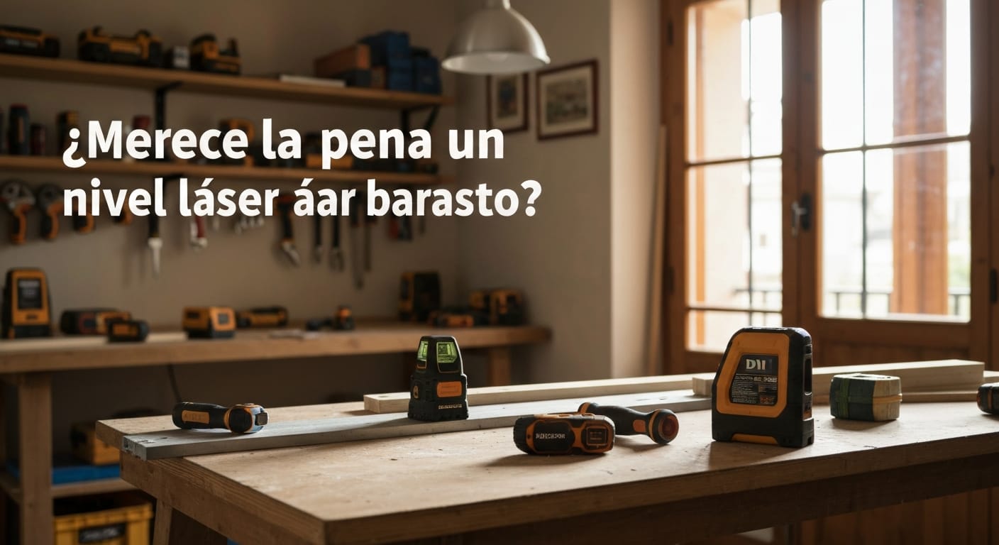 ¿Merece la pena un nivel láser barato? La respuesta honesta