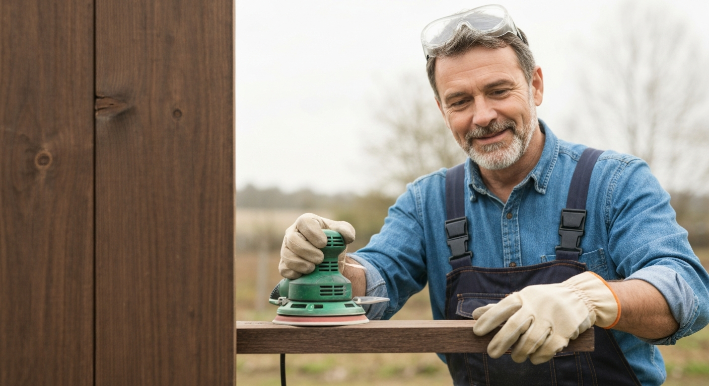 Paso 1: Tratar la madera antes de montar