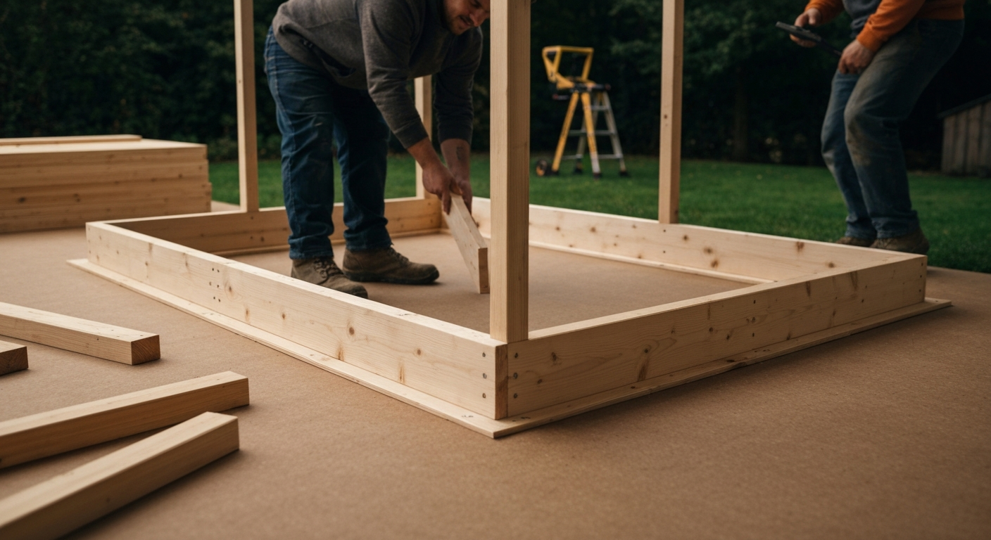 Paso 3: Montar las paredes