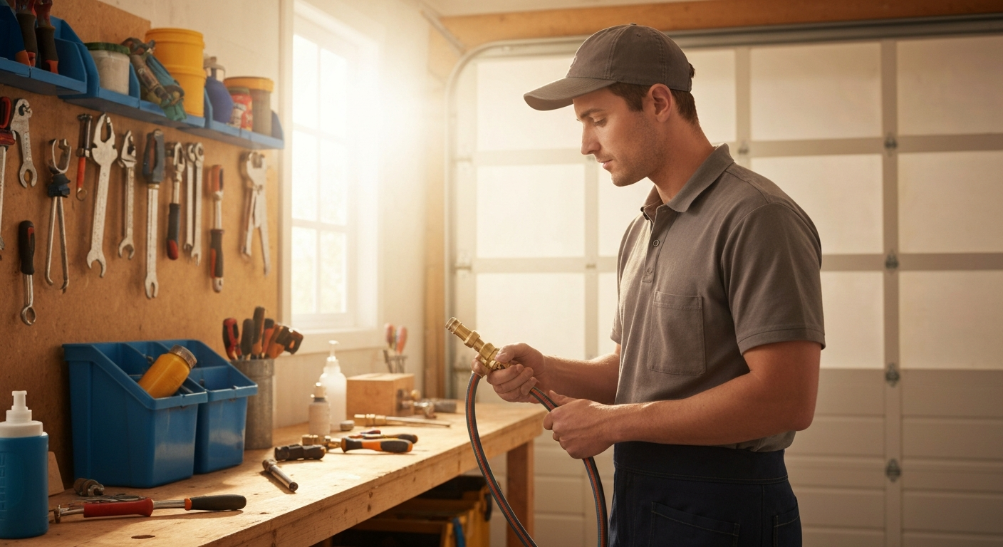 Paso 3: Tender la manguera principal