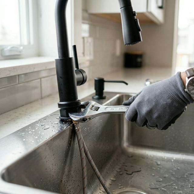 Cómo cambiar el grifo de cocina sin fontanero