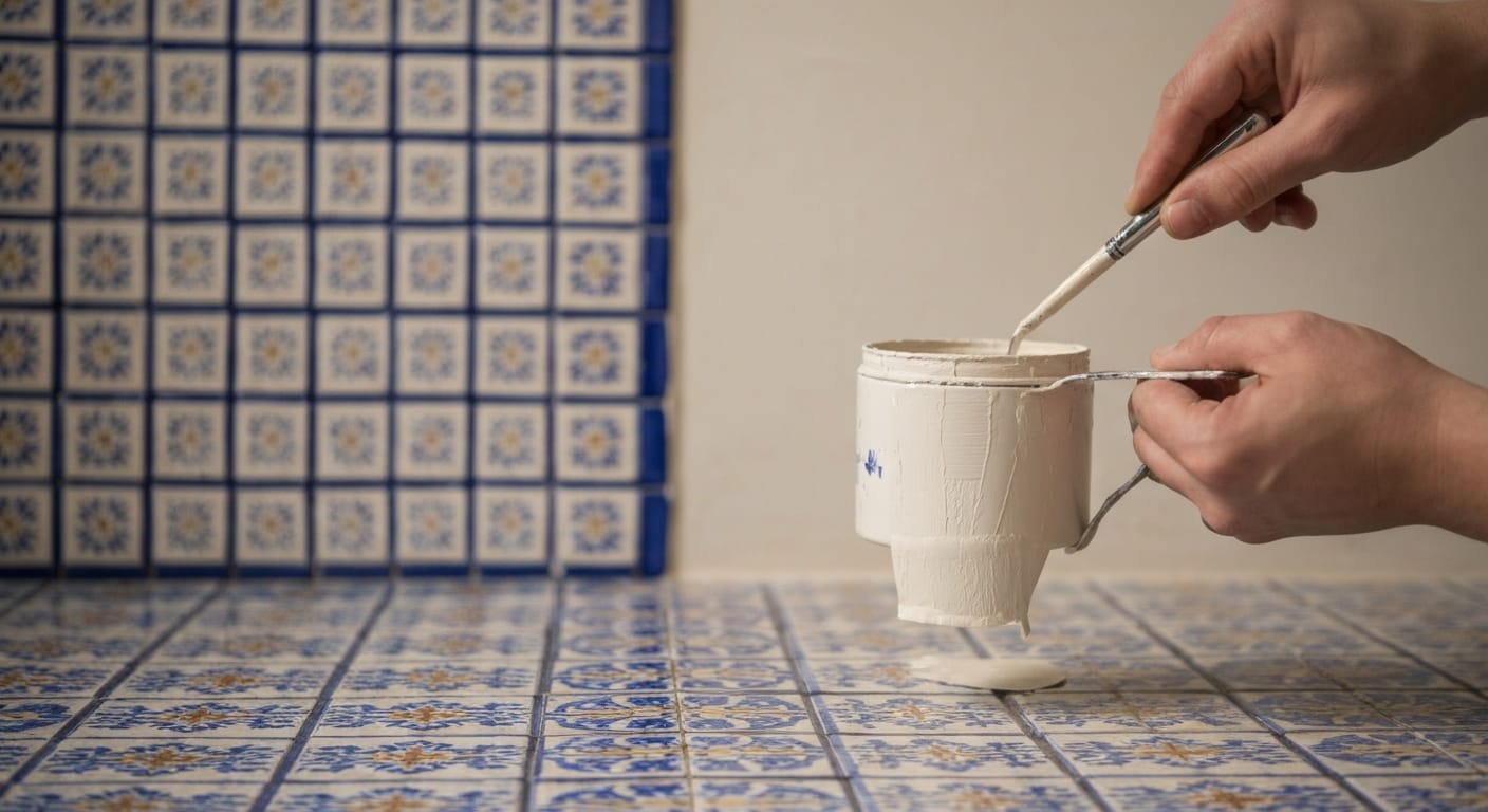 Cómo pintar azulejos sin que el esmalte salte a los 2 meses