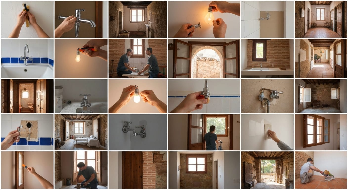 10 reparaciones del hogar que puedes hacer sin experiencia